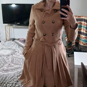 Free People Double Wool Coat
